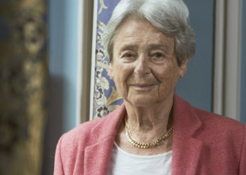 Dominique Schnapper (photographie Stéphane Vaquero)