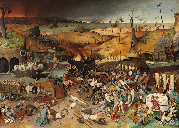 Le Triomphe de la Mort, Pieter Brueghel l'Ancien, 1562 (Musée du Prado, Madrid)