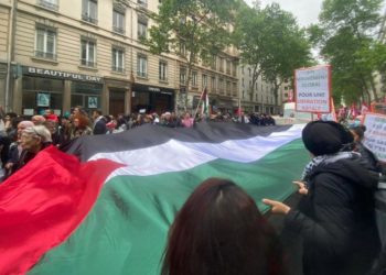 Manifestation à Lyon, 1er mai 2024 (DR)