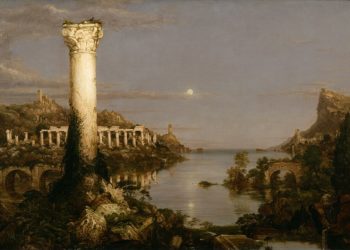 Thomas Cole, La Désolation (1836) (The Course of Empire : Desolation)