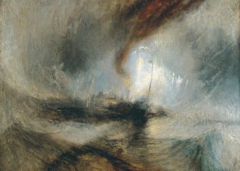 Joseph Mallord William Turner, Snow Storm. Steam-Boat off a Harbour's Mouth, 1842.