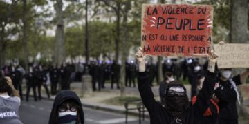 Mobilisations lycéennes, Paris, le 13 octobre 2026 (Crédit : Hans Lucas / AFP)