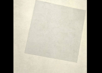 Kasimir Malevitch, Composition suprématiste : carré blanc sur fond blanc, 1918 (Museum of Modern Art, New York)