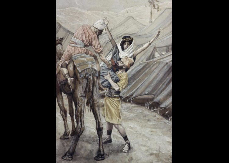 James Tissot, « The Seduction of Dinah, Daughter of Leah » (Jewish Museum, New York)