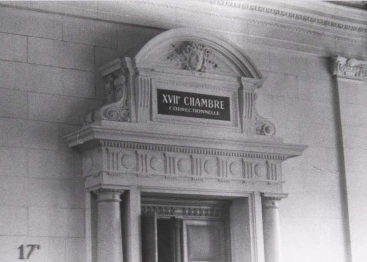 XVIIe chambre correctionnelle, Palais de justice (Paris)