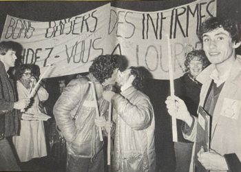 Photo de couverture du magazine mensuel Homophonies, n°19, mai 1982