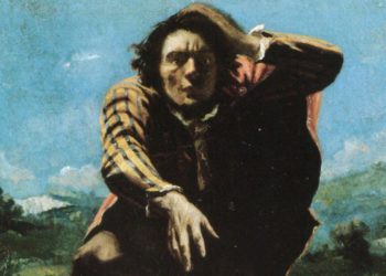 « L’homme rendu fou par la peur » (détail), huile sur toile peinte vers 1843-1845 par Gustave Courbet. (Nasjonalmuseet for kunst, arkitektur og design, Oslo/Wikimedia Commons)