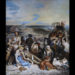 Scènes des massacres de Scio, huile sur toile d'Eugène Delacroix, 1824. Ce massacre (25000 morts, 45.000 Grecs vendus comme esclaves) fut perpétré par les Ottomans contre la population grecque de l’île de Chios, en avril 1822, pendant la guerre d’indépendance grecque.
