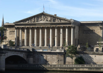 L'Assemblée nationale, Paris (© Jebulon)