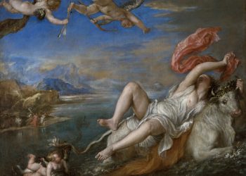 Le rapt d'Europe, Titien, 1562, Musée Isabella-Stewart-Gardner (Boston, USA)