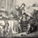 « L'Ogre le reçut aussi civilement que le peut un Ogre. » (Le Maître Chat ou Le Chat botté, gravure publiée dans les Contes de Charles Perrault avec des dessins par Gustave Doré,J. Hetzel, Paris, 1862. © Bibliothèque nationale de France)