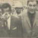« James Meredith entrant à l’Université d’Oxford (Mississippi), pleure. Ses nerfs ont lâché. On lui a crié : ‘Sale nègre, tu veux étudier avec tes mains sanglantes !’ » (photo et légende parues dans Le Droit de Vivre, novembre 1962.