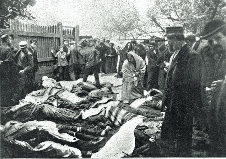 Pogrom de Białystok, Empire russe, 14-16 juin 1906 (Żydowski Instytut Historyczny)