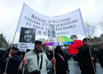 Le Réseau d'action contre l’antisémitisme et tous les racismes (Raar) dénonce toute complaisance avec l’antisémitisme au prétexte de l’antisionisme ou de la lutte contre la finance. Ici, le 30 mars 2022, pour la commémoration des dix ans de l’attentat de Toulouse. (DR)