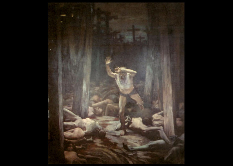 Der Wandernde Jude ("Le Juif errant"), Samuel Hirszenberg, 1899 (Musée d'Israël)