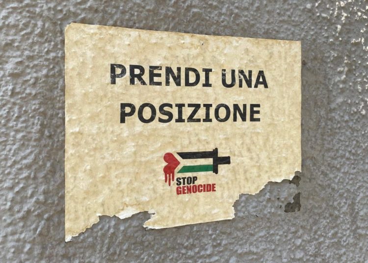Affiche, Turin, août 2025 (© DR)