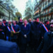 Marine Le Pen, Jordan Bardella et des élus RN lors de la marche contre l'antisémitisme du 12 novembre 2023 (IP3 PRESS / MAXPPP)
