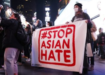 Manifestation contre le racisme anti-Asiatiques © UPI/MAXPPP